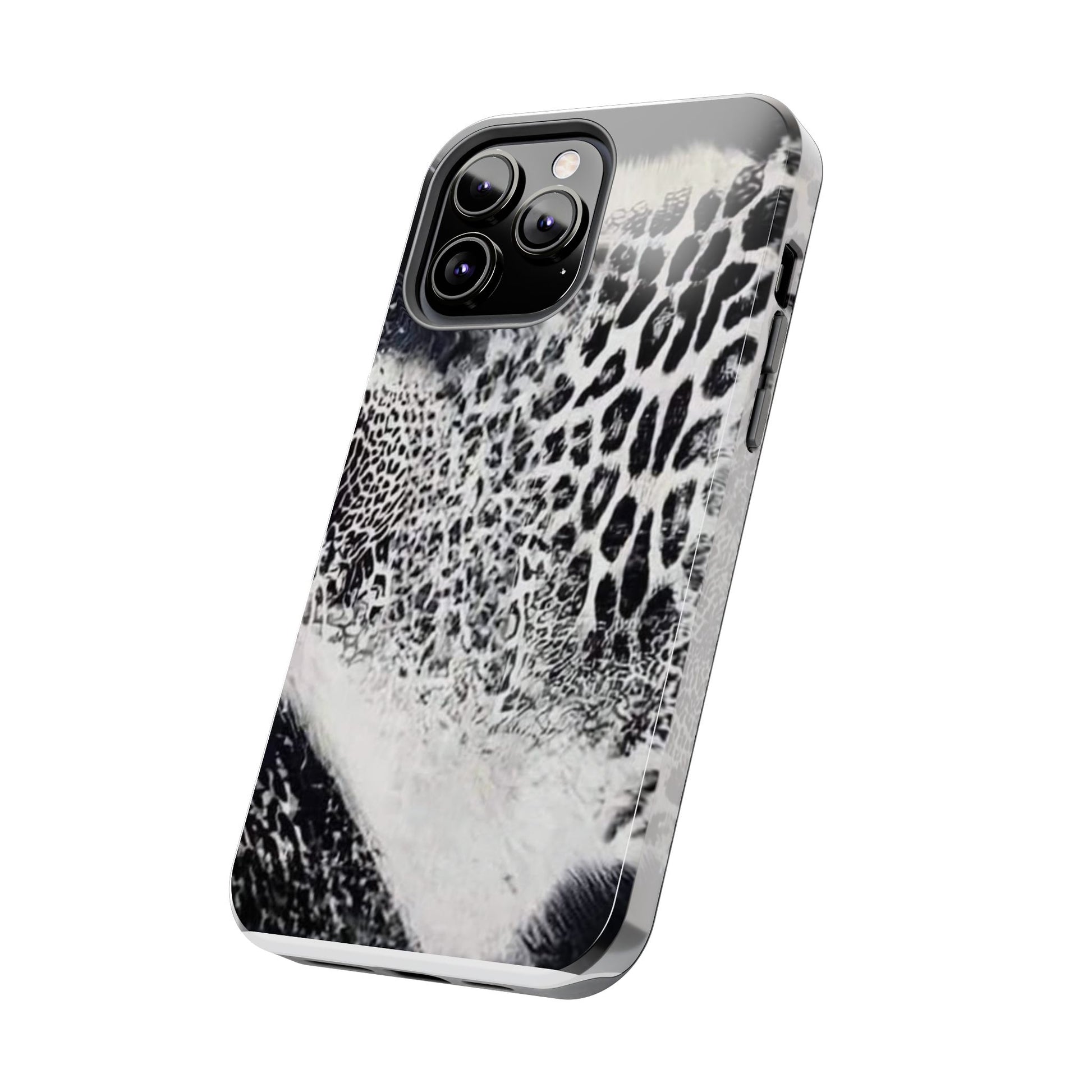 Stylish Tough Phone Cases - Leopard Print, Unique Gift for Animal Lovers, Trendy Phone Accessory, Perfect for Birthdays & Holidays
