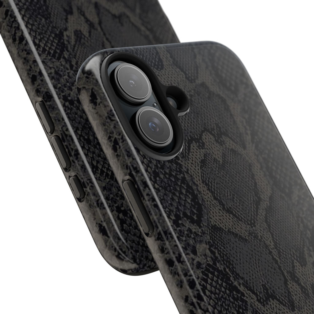 Stylish Snake Skin Phone Case, Tough Phone Cover for Protection, Customizable Design, Gift for Tech Lovers, Unique Cell Phone Accessory