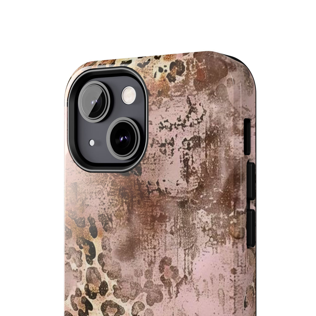 Abstract Cheetah Tough Phone Cases