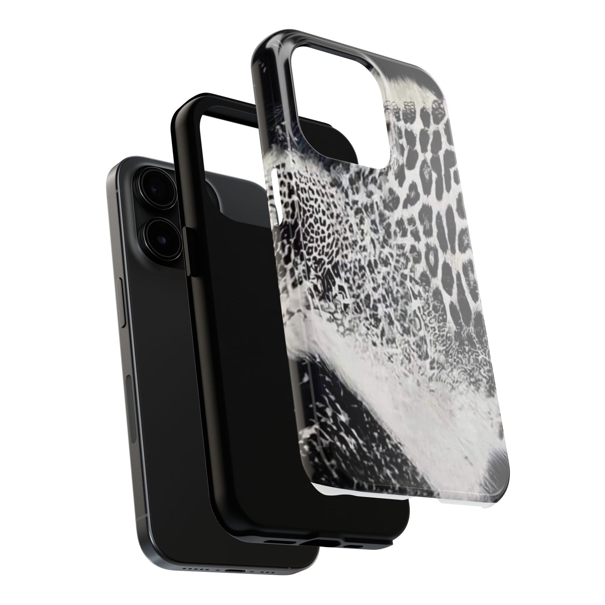 Stylish Tough Phone Cases - Leopard Print, Unique Gift for Animal Lovers, Trendy Phone Accessory, Perfect for Birthdays & Holidays