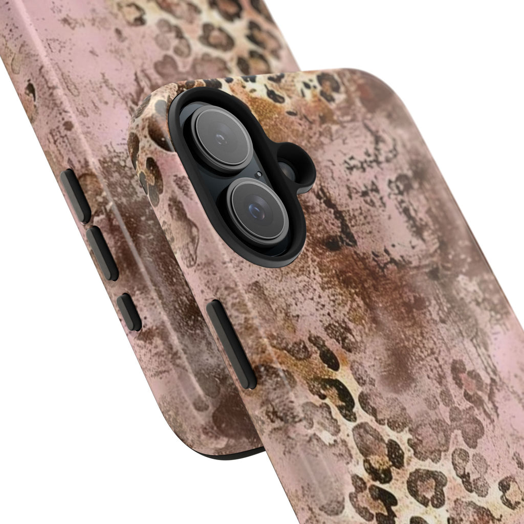 Abstract Cheetah Tough Phone Cases