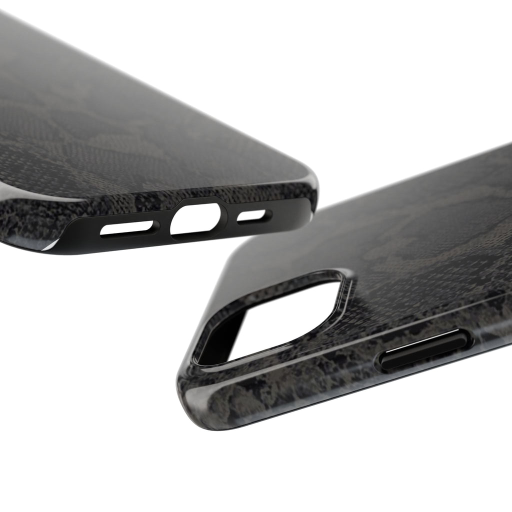 Stylish Snake Skin Phone Case, Tough Phone Cover for Protection, Customizable Design, Gift for Tech Lovers, Unique Cell Phone Accessory